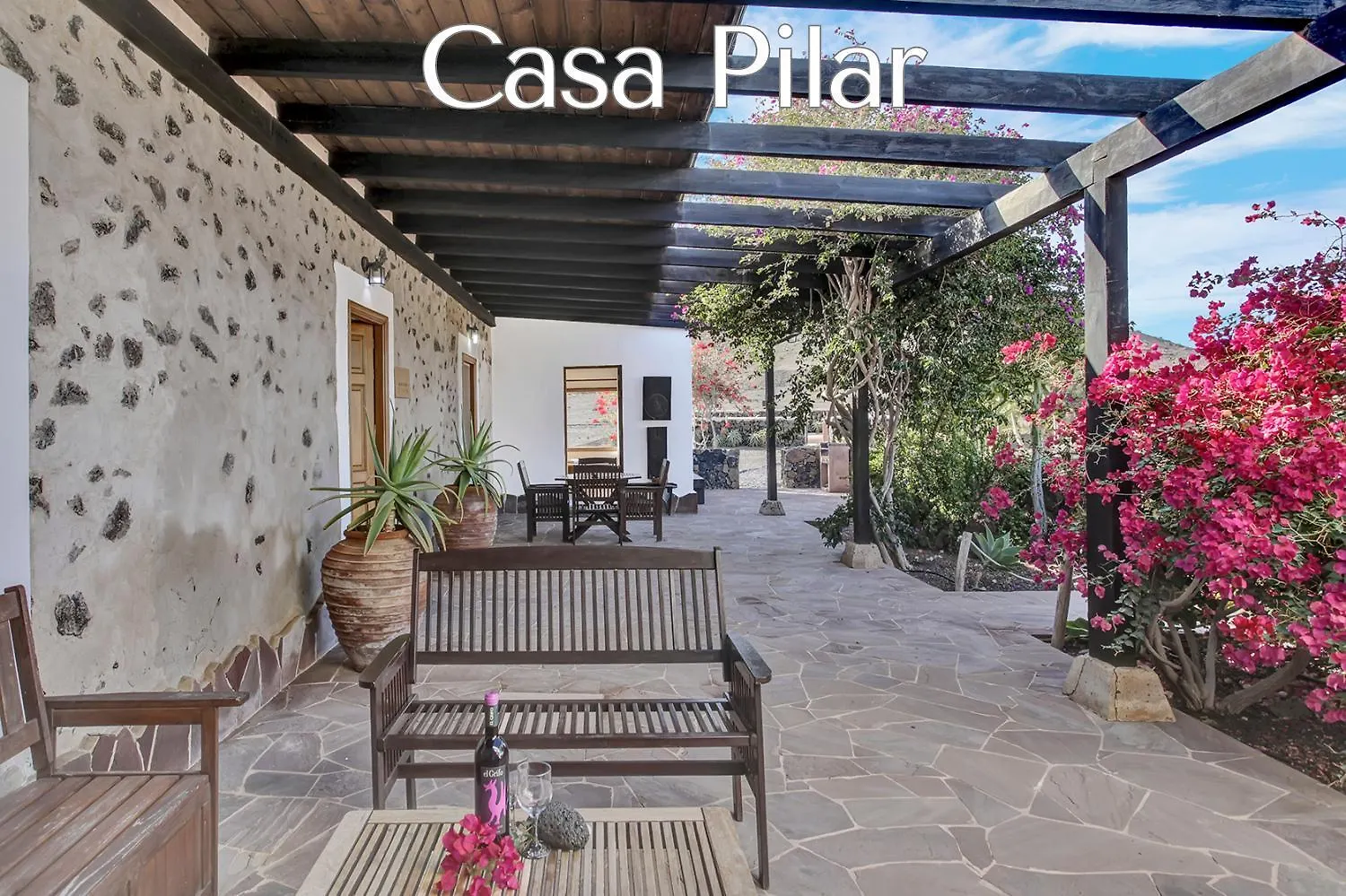 Casa Pilar, Aurora Y Tarabilla En Finca Ecologica Teguitar